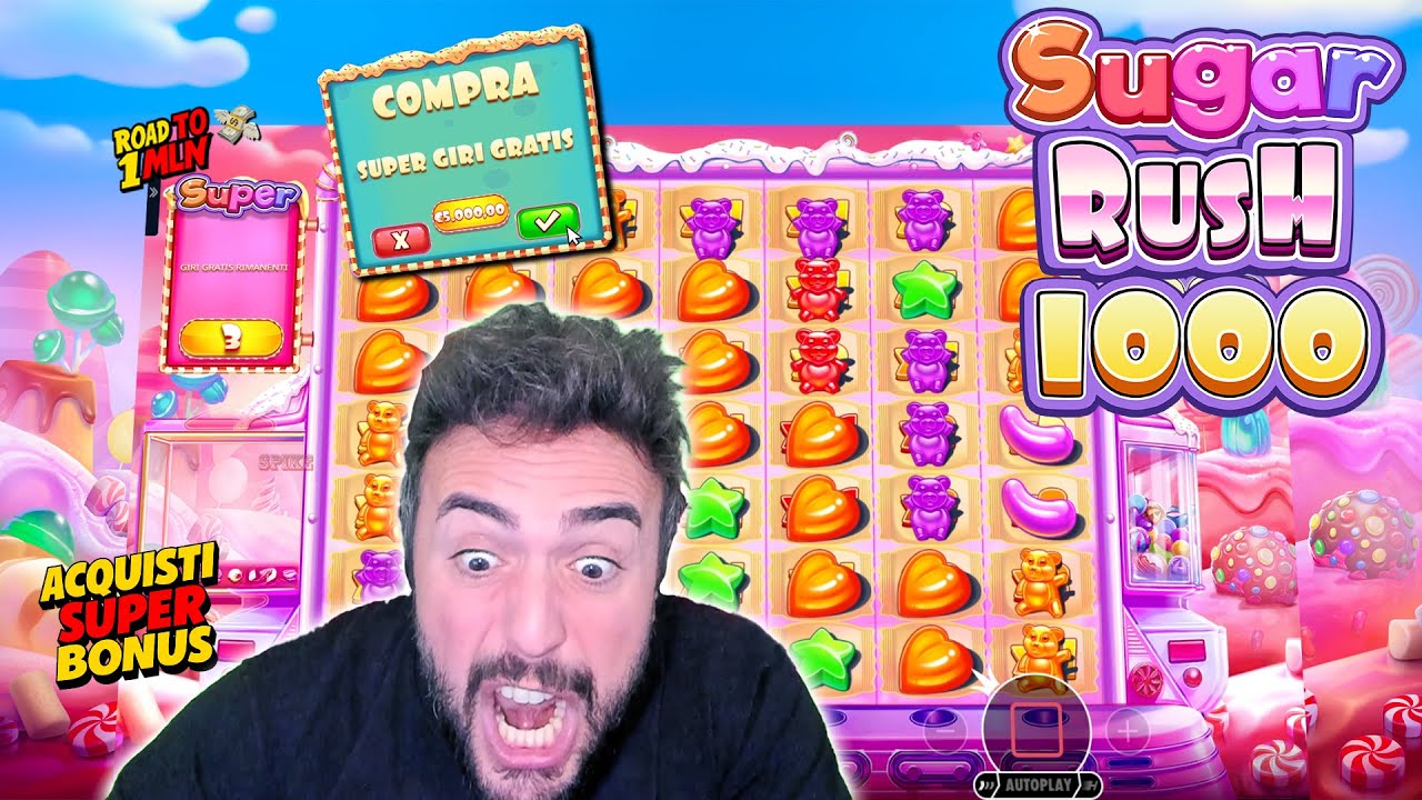 SPIKE SLOT ONLINE 🔴 - Acquisti SUPER BONUS a BET MAX 💰 alla SUGAR RUSH 1000 🍬🍭🎰 |ROAD TO 1 MLN💸|