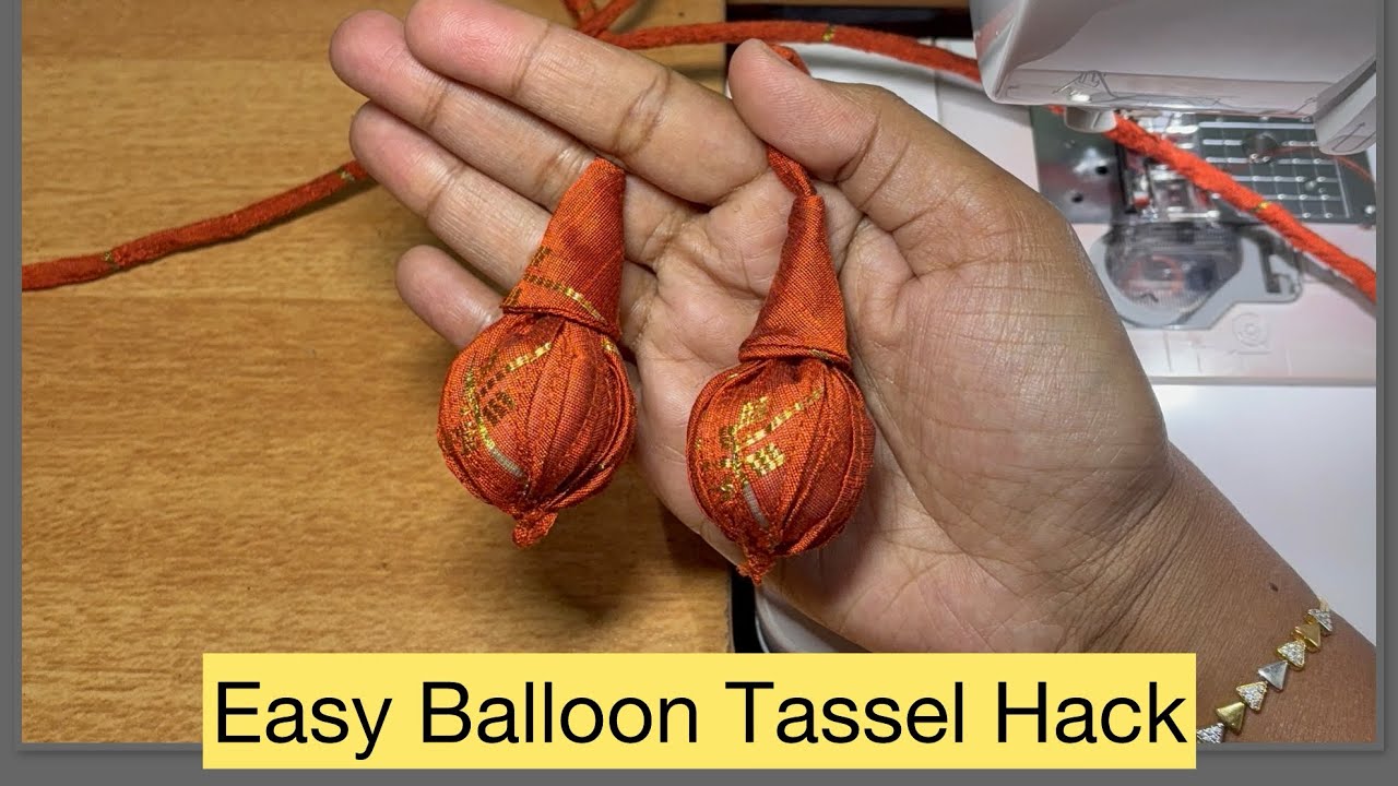 How to Make Balloon Tassels in Minutes(So Simple!)
