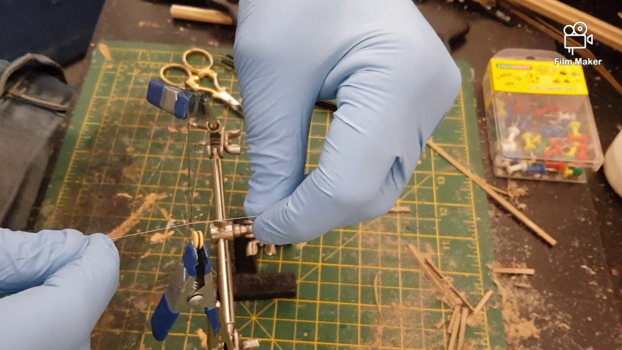 lashing shrouds to deadeyes (the easy way)
