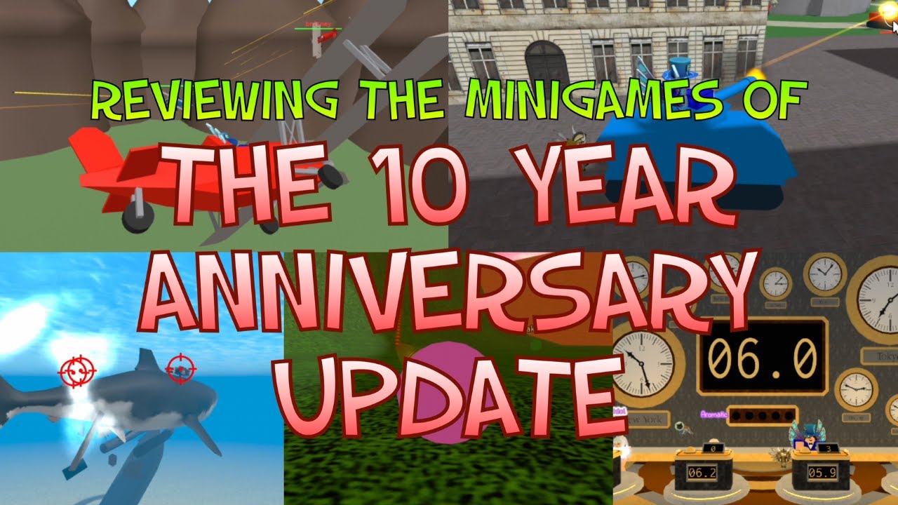 10 Year Anniversary Update minigame review (Epic Minigames)