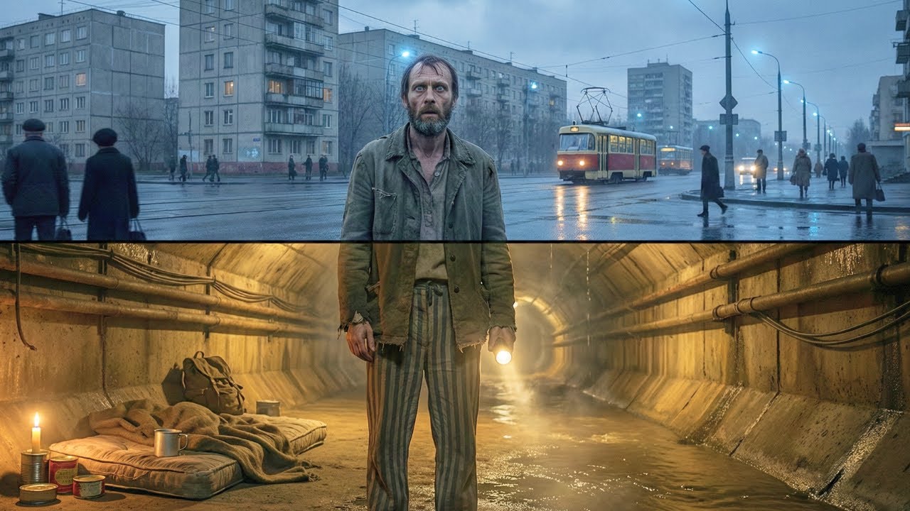Zek mieszkał przez 10 lat w miejskiej kanalizacji.