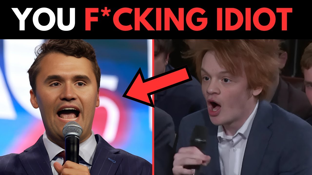 Charlie Kirk gets COMPLETELY DESTROYED By British Student!