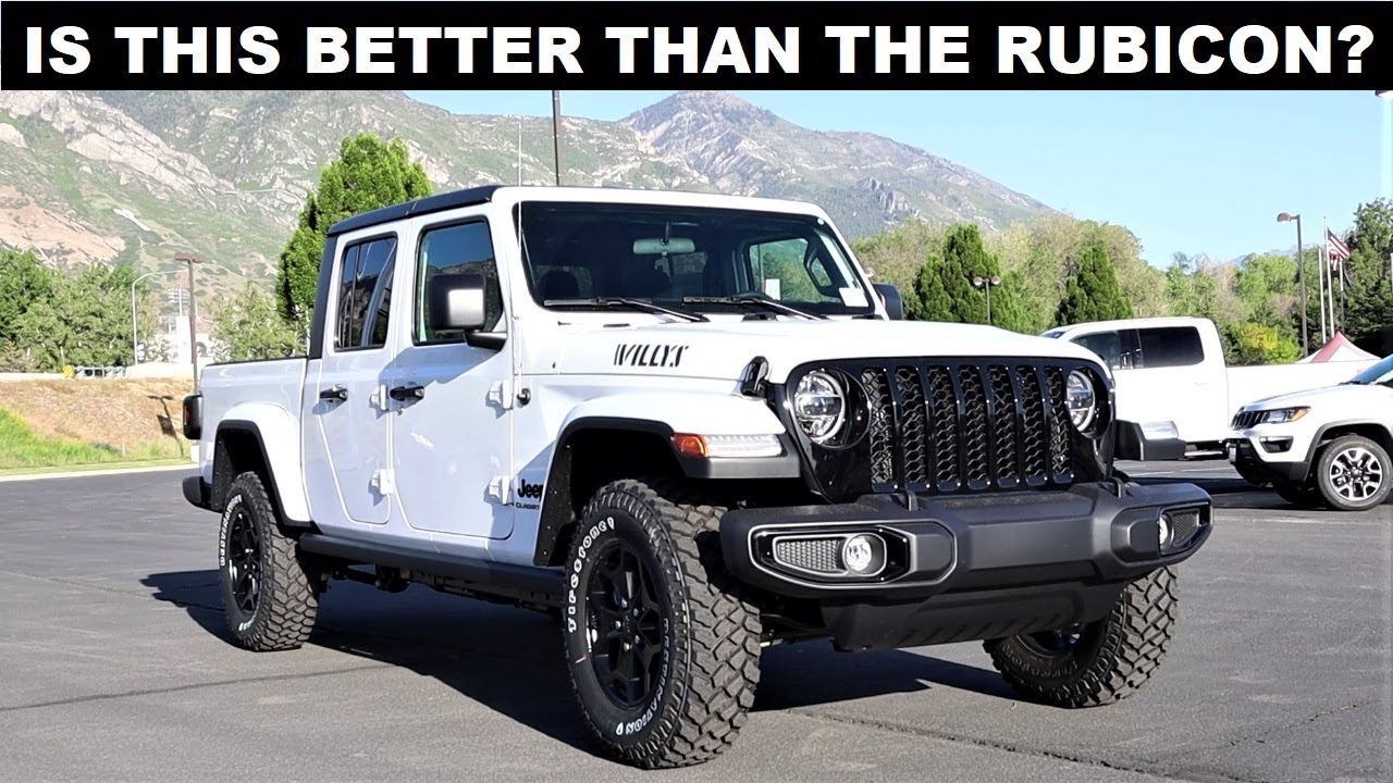 Jeep Gladiator Willys 2022 года: стоит ли покупать Willys ради Рубикона?