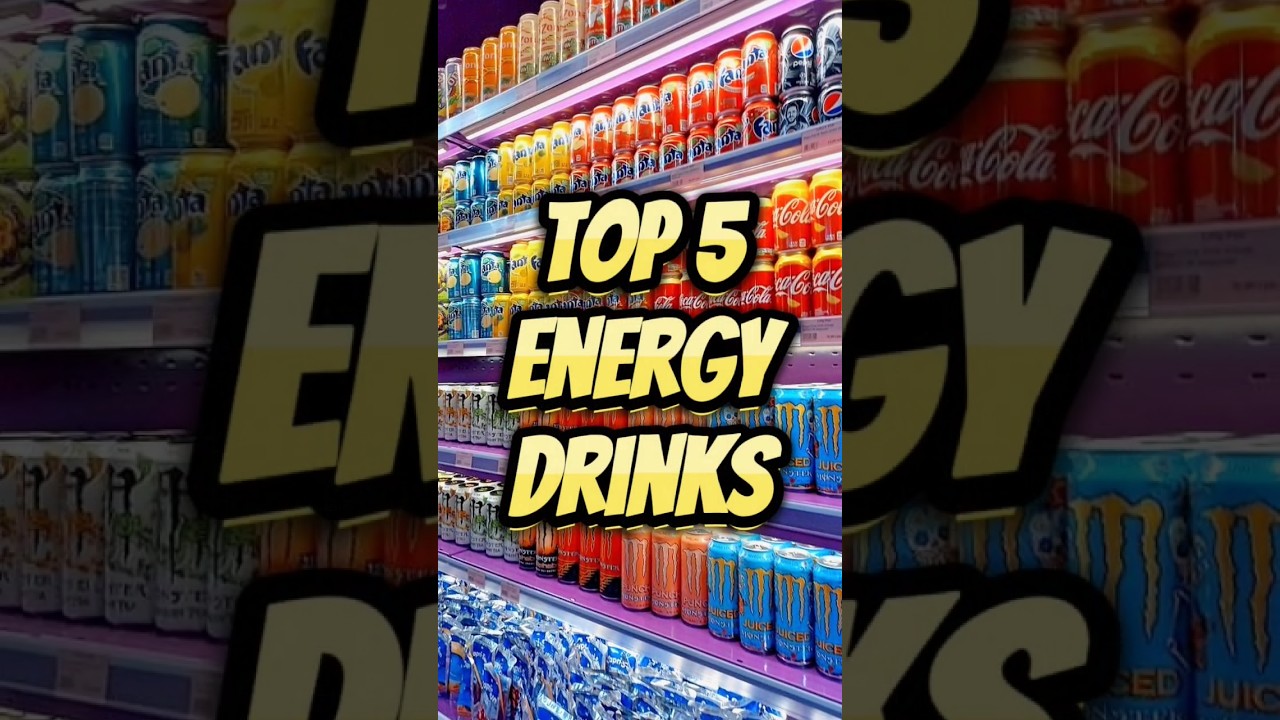 Top 5 Energy Drinks #shorts #energydrink #trending #viral