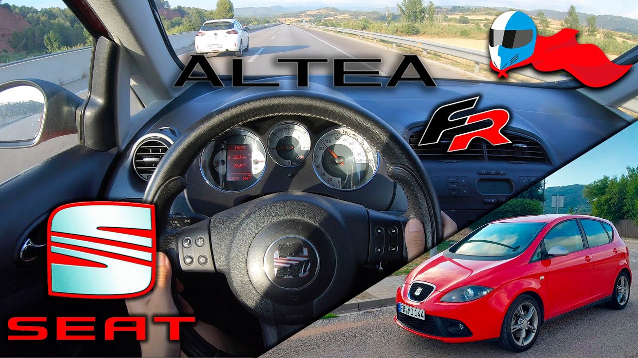 2007 SEAT Altea FR 2.0 TDI 170 (125kW) POV 4K [Test Drive Hero] #187 ELASTICITY, BRAKES,ACCELERATION