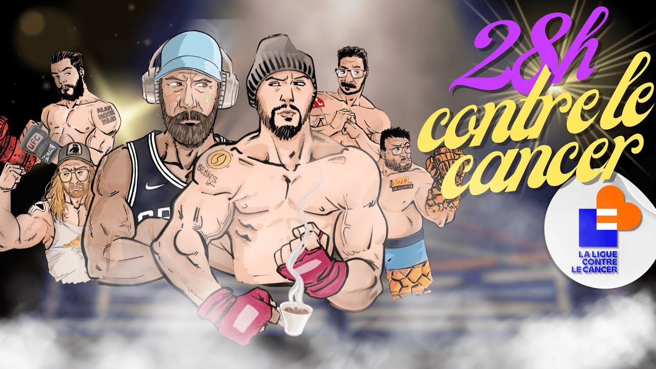 LIVE 28H CONTRE LE CANCER - Plein de cadeaux et d'invités