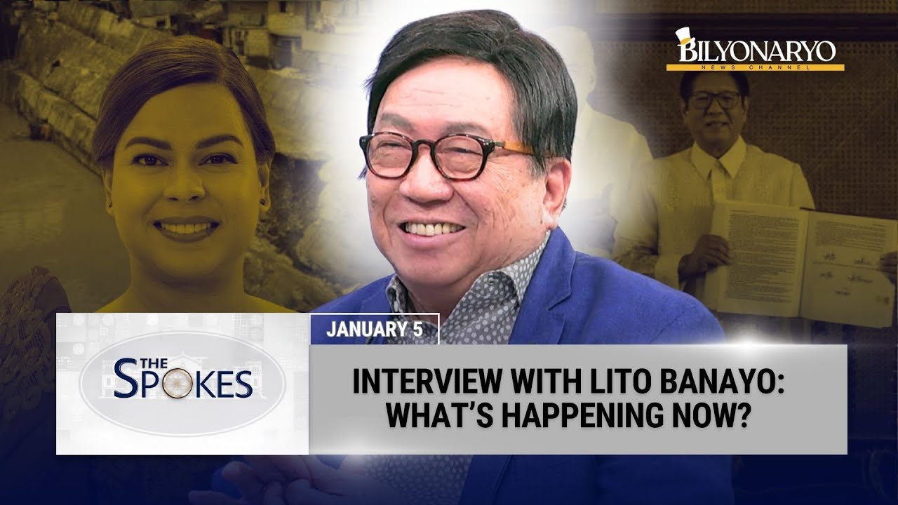 The Spokes: Breaking Down the Philippines' 2026 Political Landscape | Lito Banayo