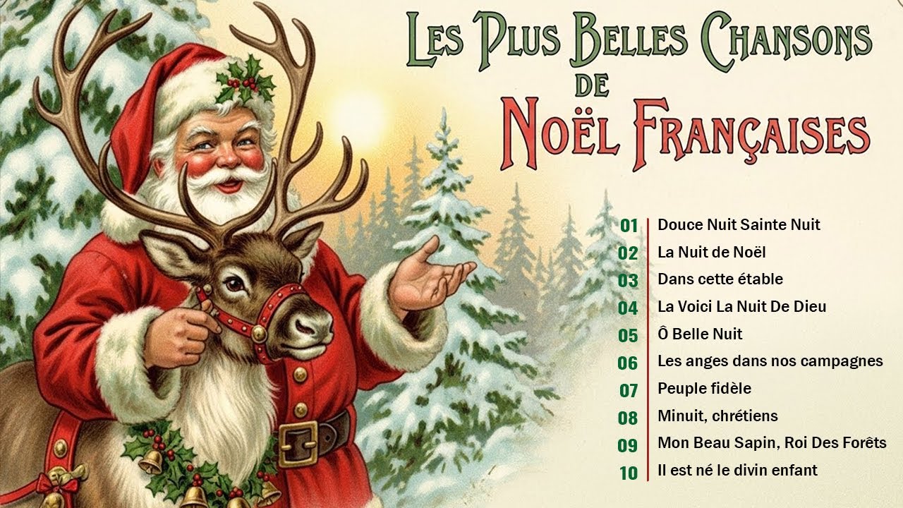 🎄 Les Plus Belles Chansons de Noël Françaises | Classiques Inoubliables ❄️✨