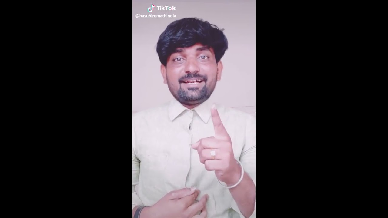 Tiktok ⭐ Basu hiremath comedy videos.