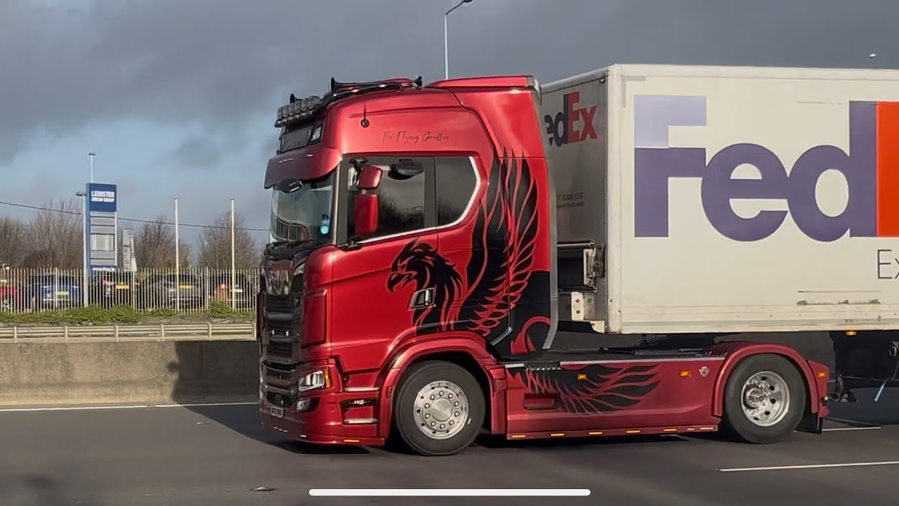 Truck Spotting in Ireland - December 2025 