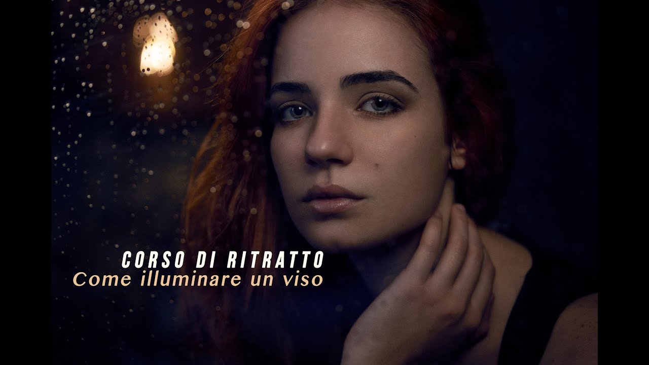 Corso fotografia di ritratto - Come illuminare il viso e pratici consigli di ritratto