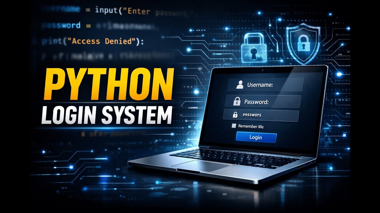 Learn Python Strings 🔤 | Build a Simple Login Project Using input() & print() (Beginner) | Day 6
