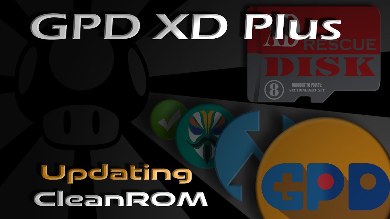 GPD XD Plus: Updating CleanROM