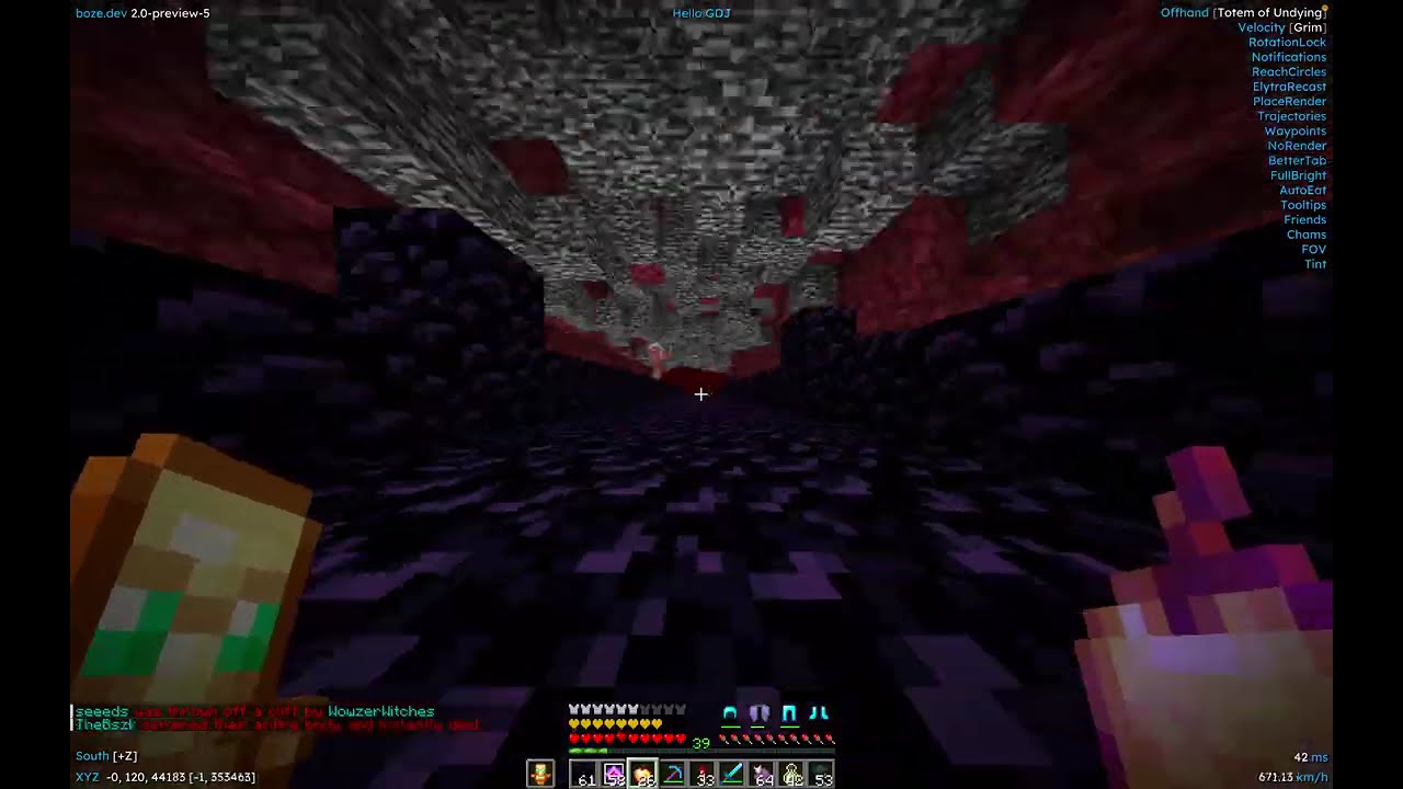 boze.dev - 720 km/h ElytraRecast YBoost for 2b2t