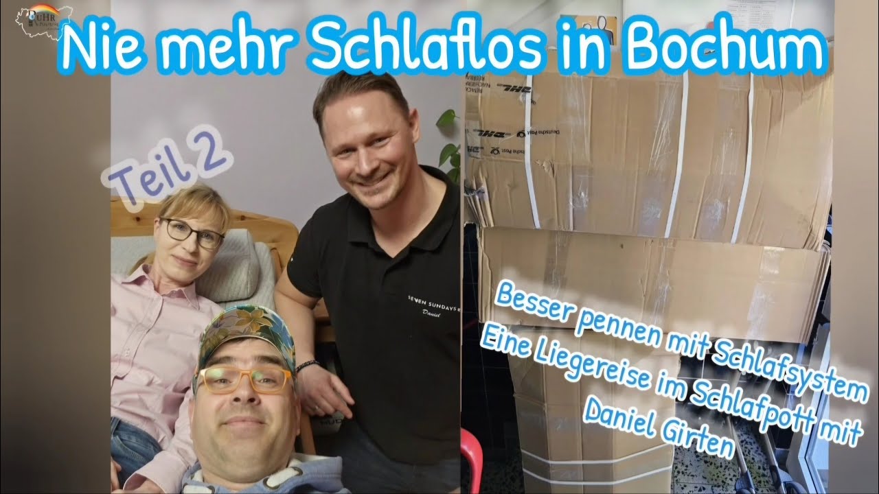 Nie mehr Schlaflos in Bochum Teil 2 I Eine Schlafreise mit Daniel Girten und Seven Sundays
