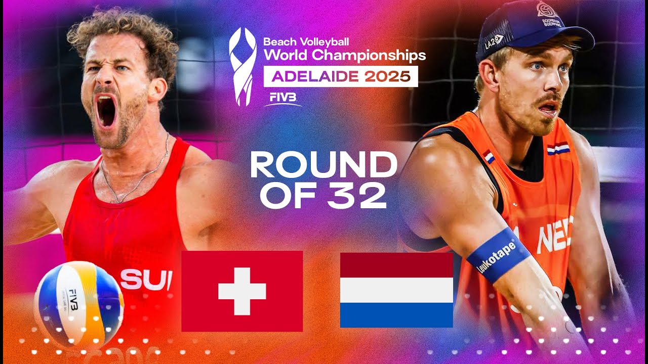 Krattiger/Dillier vs. Boermans/de Groot - Beach World Championships 2025 | Highlights | Round of 32