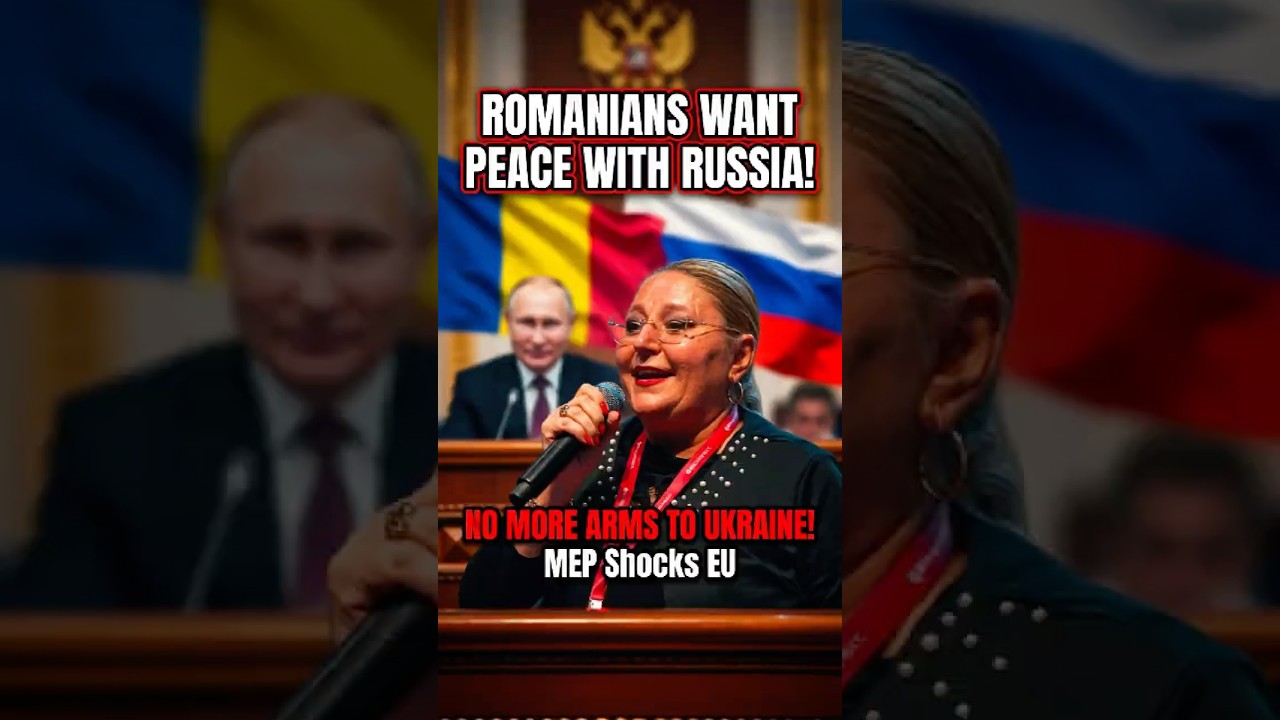 Румынский депутат Европарламента Путину: Мы хотим мира с Россией #шорты #ДианаСосоака #Путин #Рум...