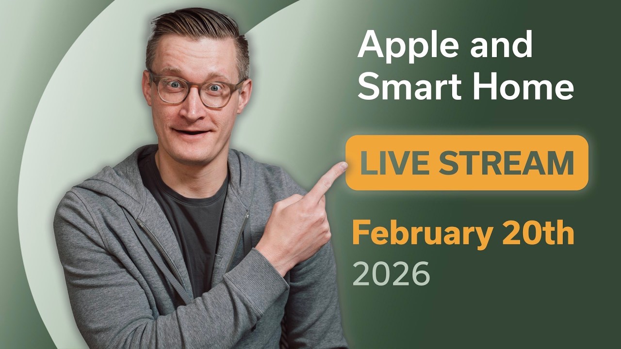 Friday afternoon live stream with Apple and smart home news and Q&A