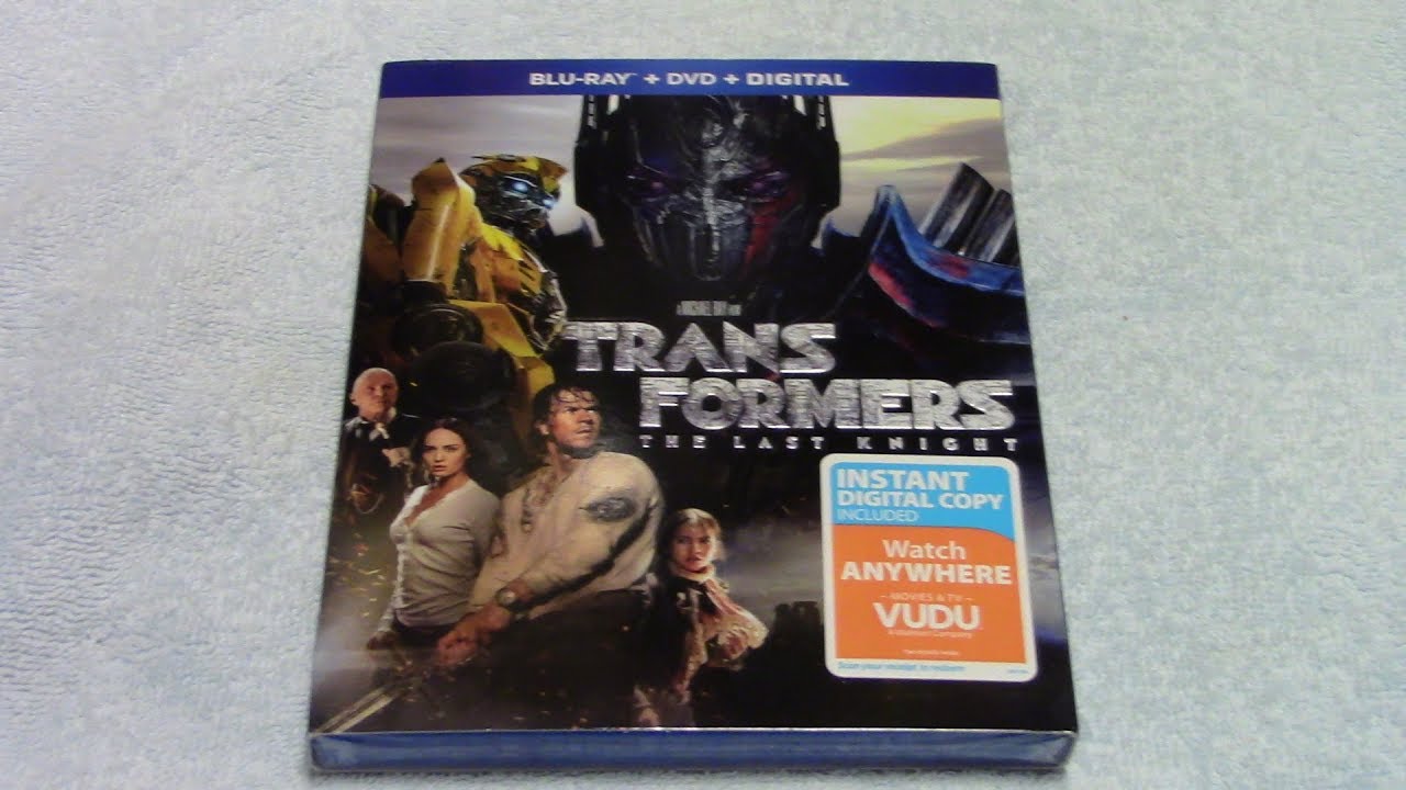 Transformers: The Last Knight Blu-ray Unboxing