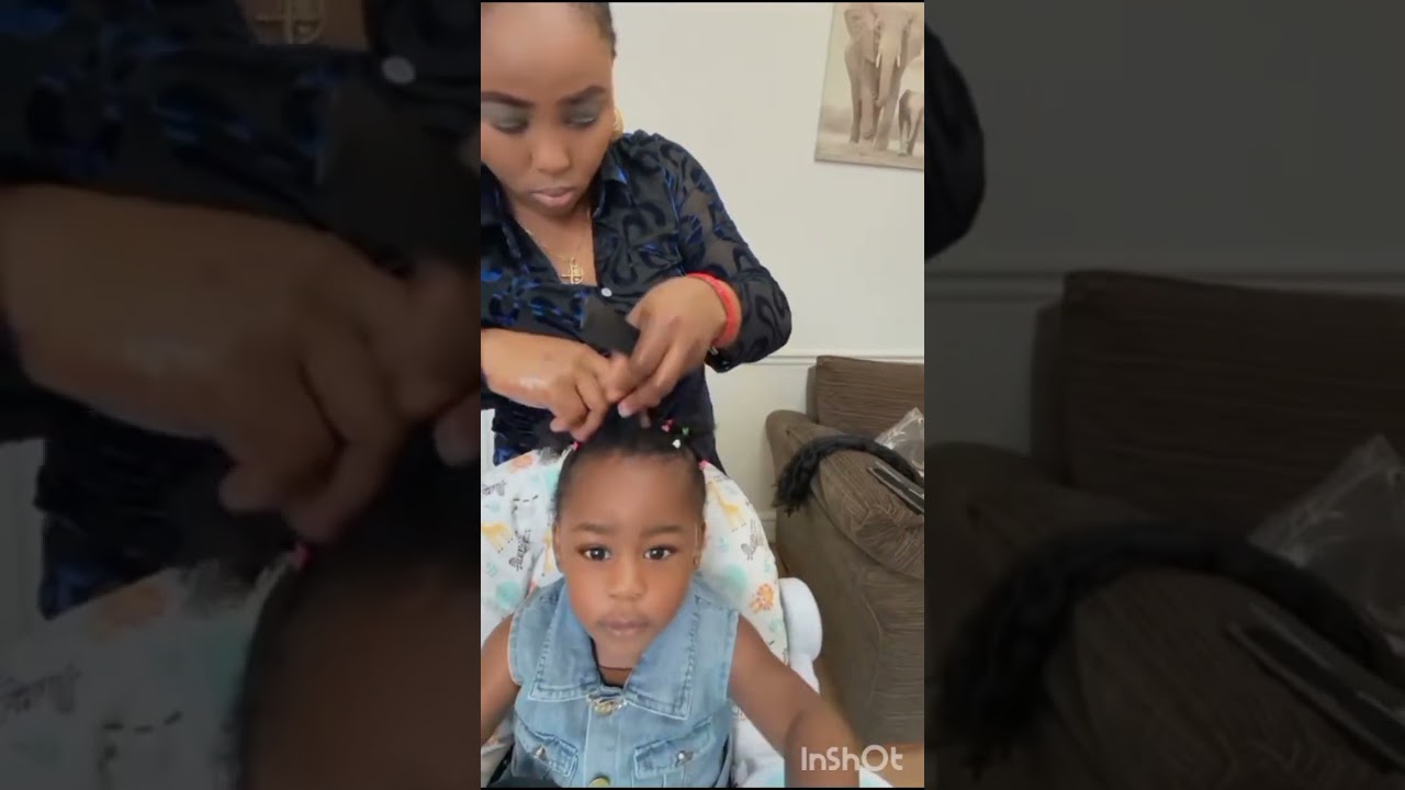 Easy hair style for kids