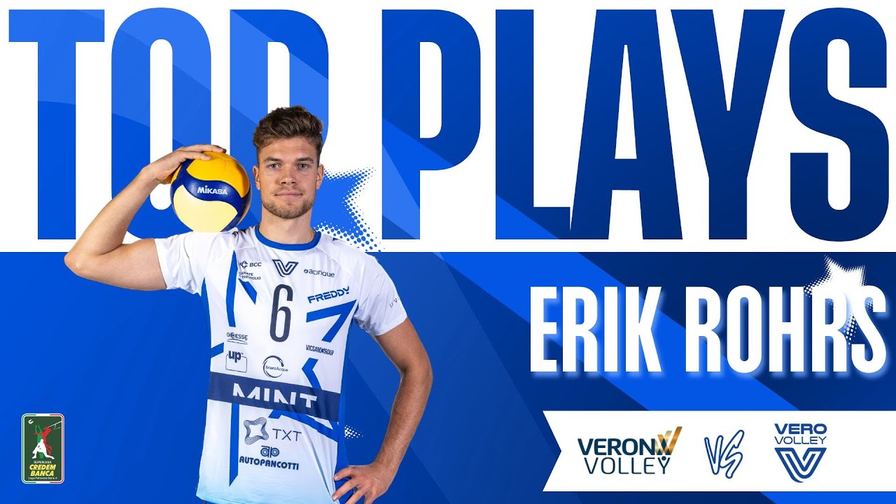 Erik R&ouml;hrs | Top Plays vs Rana Verona