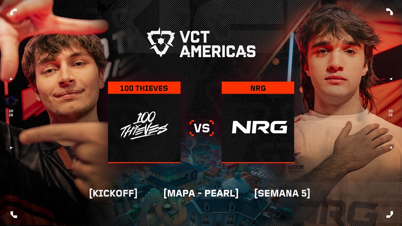 100T vs NRG — VCT Americas Kickoff — Llave Inferior — Mapa 1
