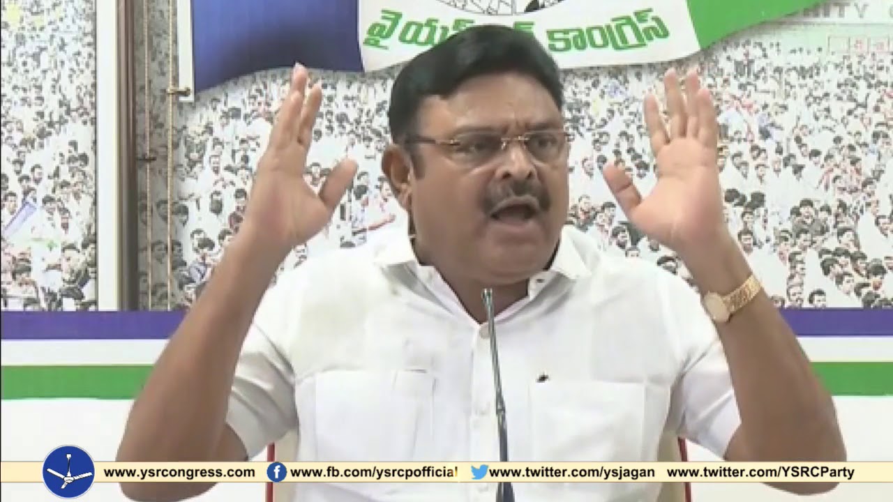 Do u have any Shame to Speak on YSR family ? : YSRCP Spokesperson Ambati Rambabu