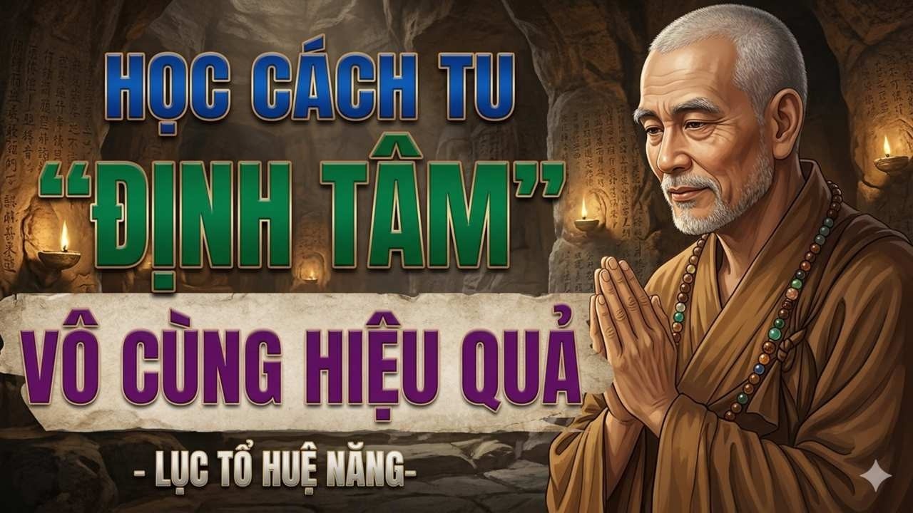Lục Tổ Huệ Năng Dạy Về Định Tâm: Chỉ Khi Tâm Lặng, Mọi Pháp Mới Hiển Lộ | Nghe Pháp Mỗi Ngày