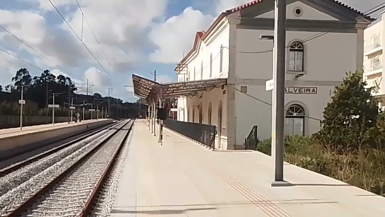 Uma Ida a Pé Para a Estação Ferroviária De Malveira Na Linha Do Oeste 25 11 2025