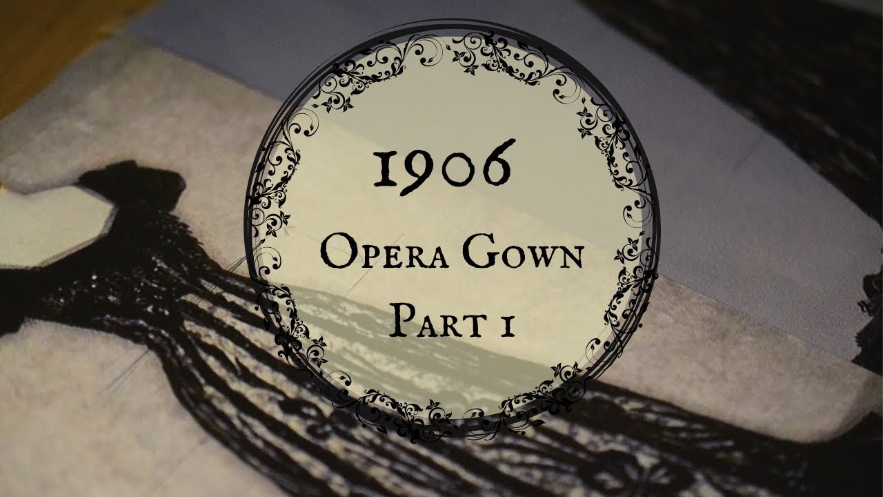 sewing an edwardian ballgown: Part 1