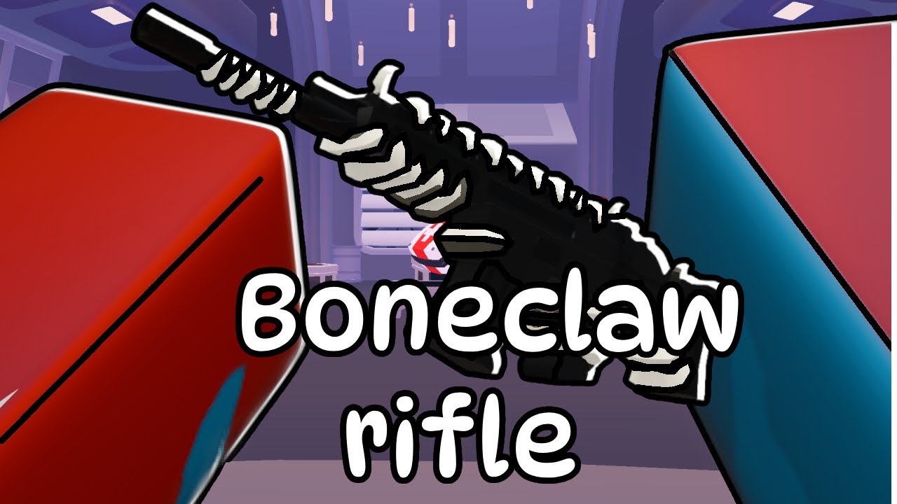so I tested out the boneclaw rifle skin