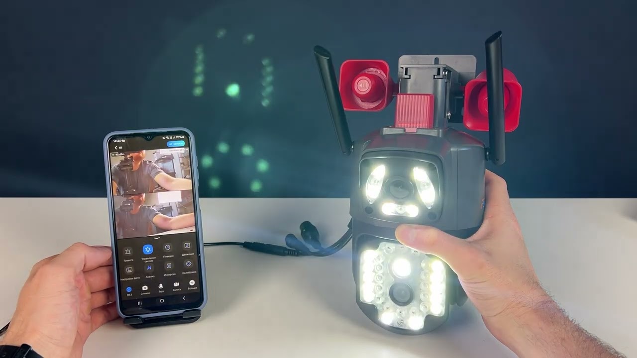 Настройка Камера видеонаблюдения 4G Ps-Link PS-GMT20