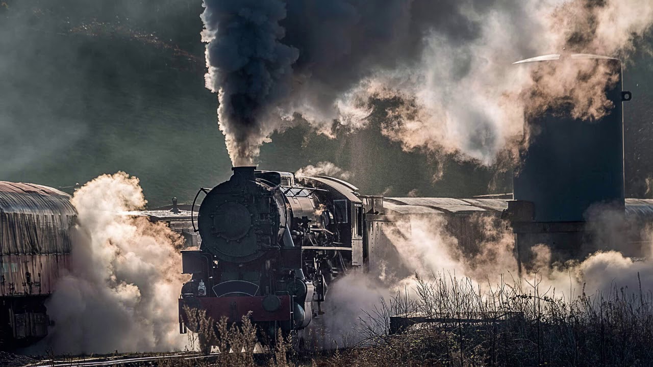 Train Steam Engine Sound ASMR
