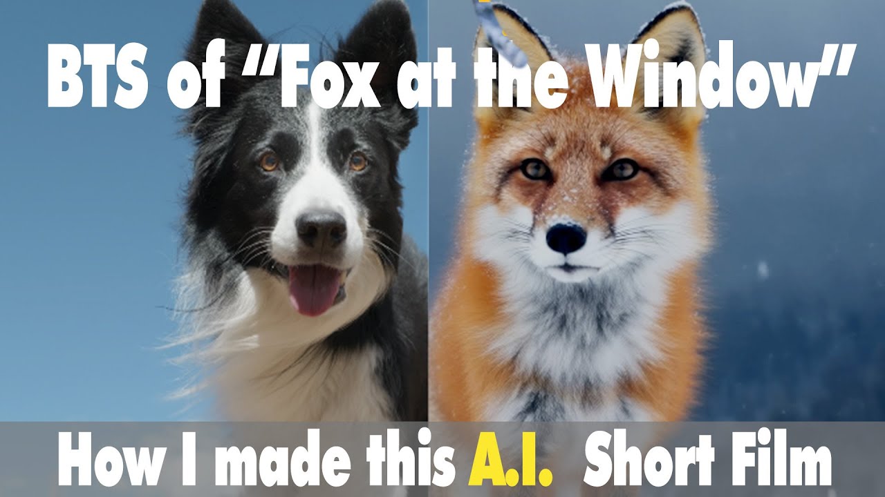 How Real Dogs Shaped an AI Fox | Fox at the Window (BTS)
