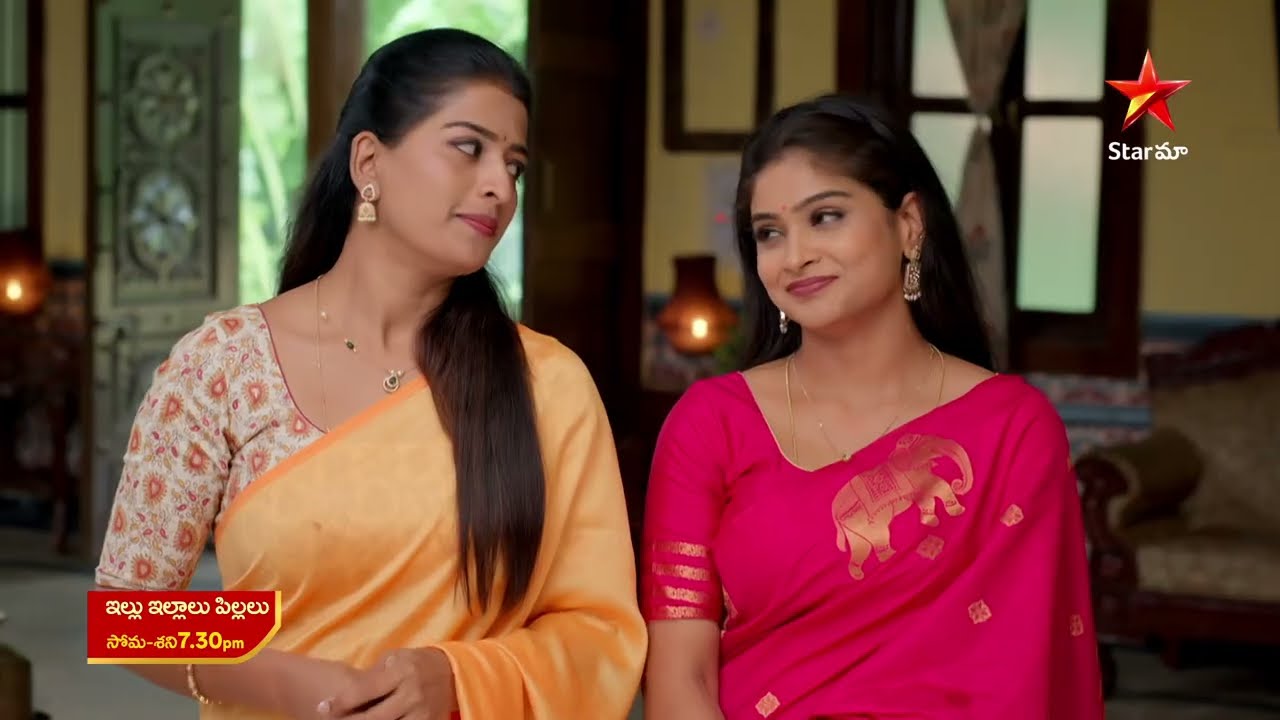 Illu Illalu Pillalu - Promo | 2nd Aug 2025 | Mon - Sat at 7:30 PM | Star Maa Serials | Star Maa
