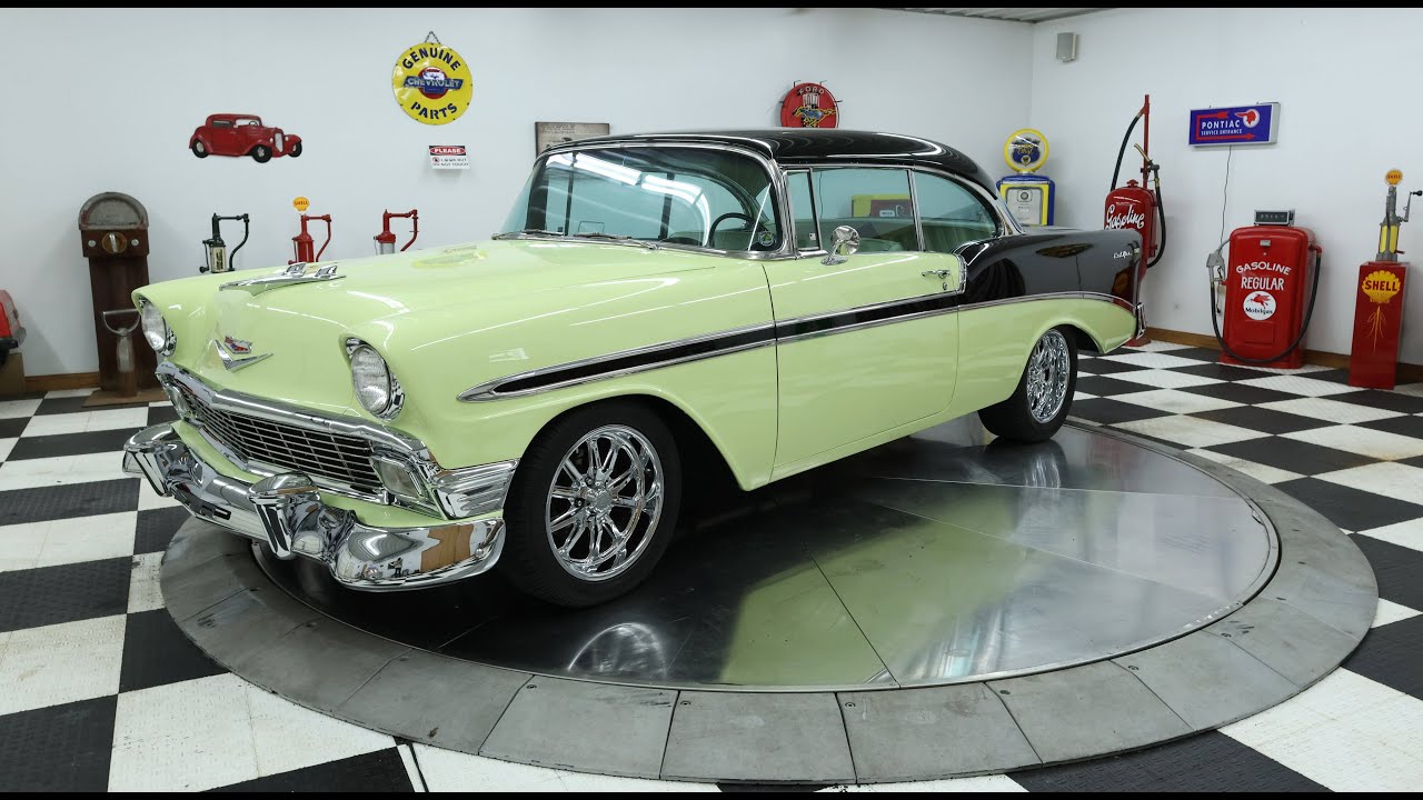 Красивый Chevrolet Belair 1956 года продается в Kinion Classics￼