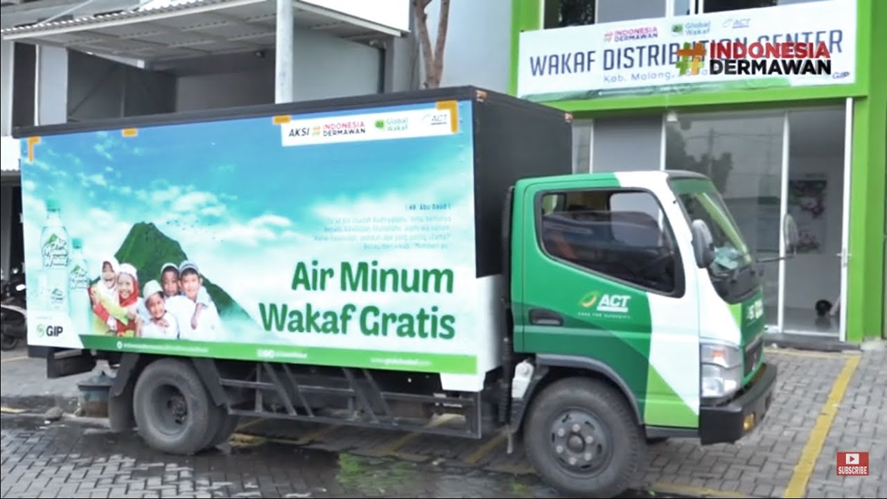 Distribusi Perdana Air Minum Wakaf dari Global Wakaf, Gratis untuk Semua