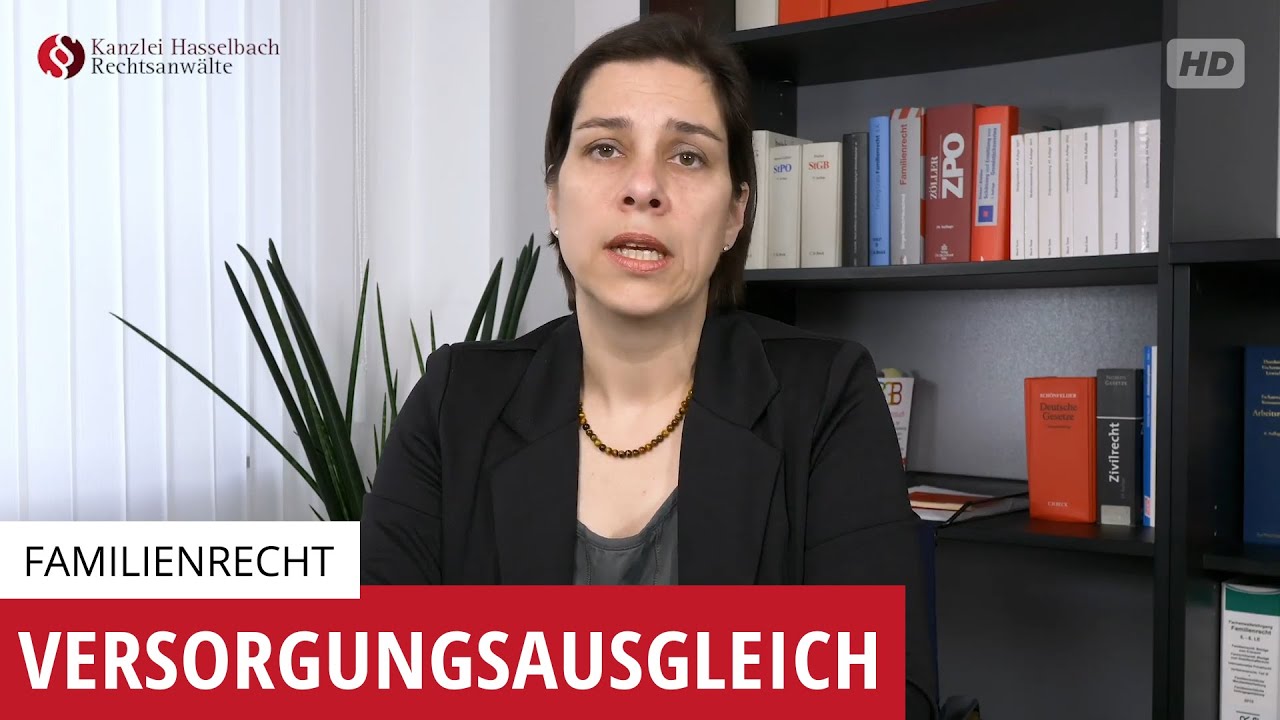 So funktioniert der Versorgungsausgleich bei einer Scheidung - Kanzlei Hasselbach