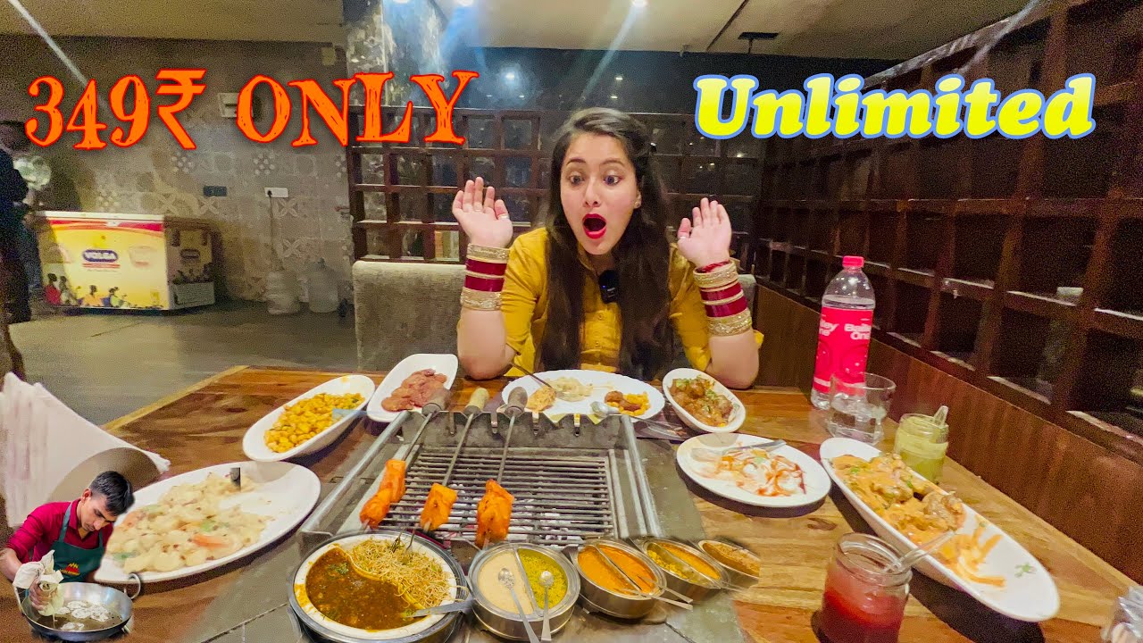 Ludhiana ka Sabse Sasta Barbeque Buffet | starting from @349/- only | wish barbeque in ludhiana