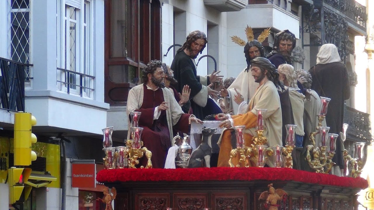 27 Semana Santa de Zaragoza 2025   Jueves Santo   Cofradía de la Eucaristía