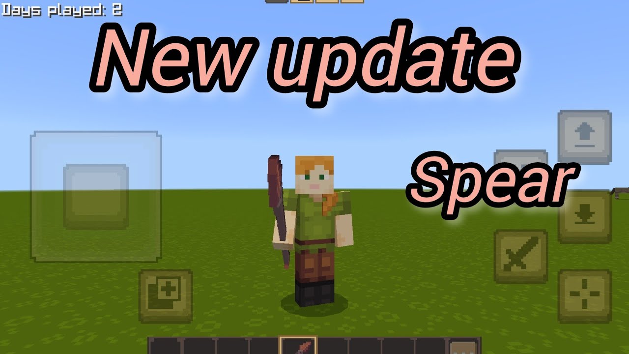 I play in new update in minecraft 