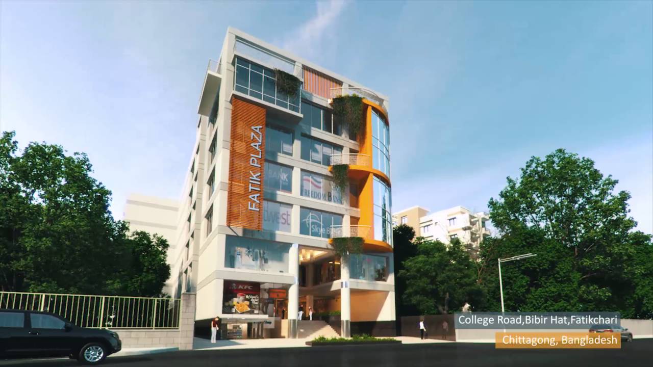 Fatik Plaza _ Super shop & Basement Preview 3D