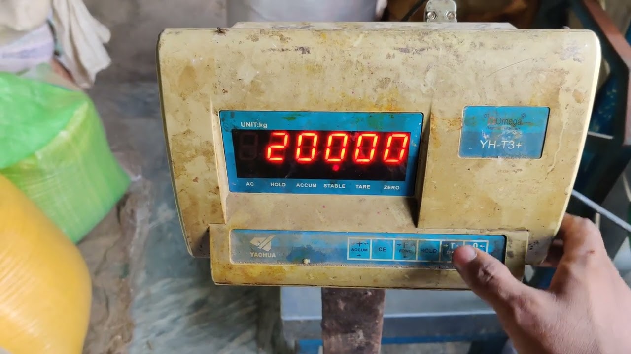 YH T3 meter CALIBRATION 100 KG