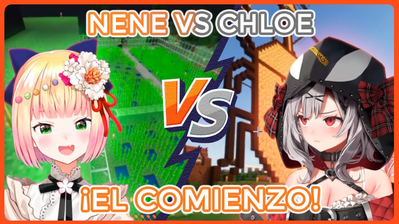 【Hololive】¡El comienzo de la guerra Nene vs Chloe!【Sub Español】