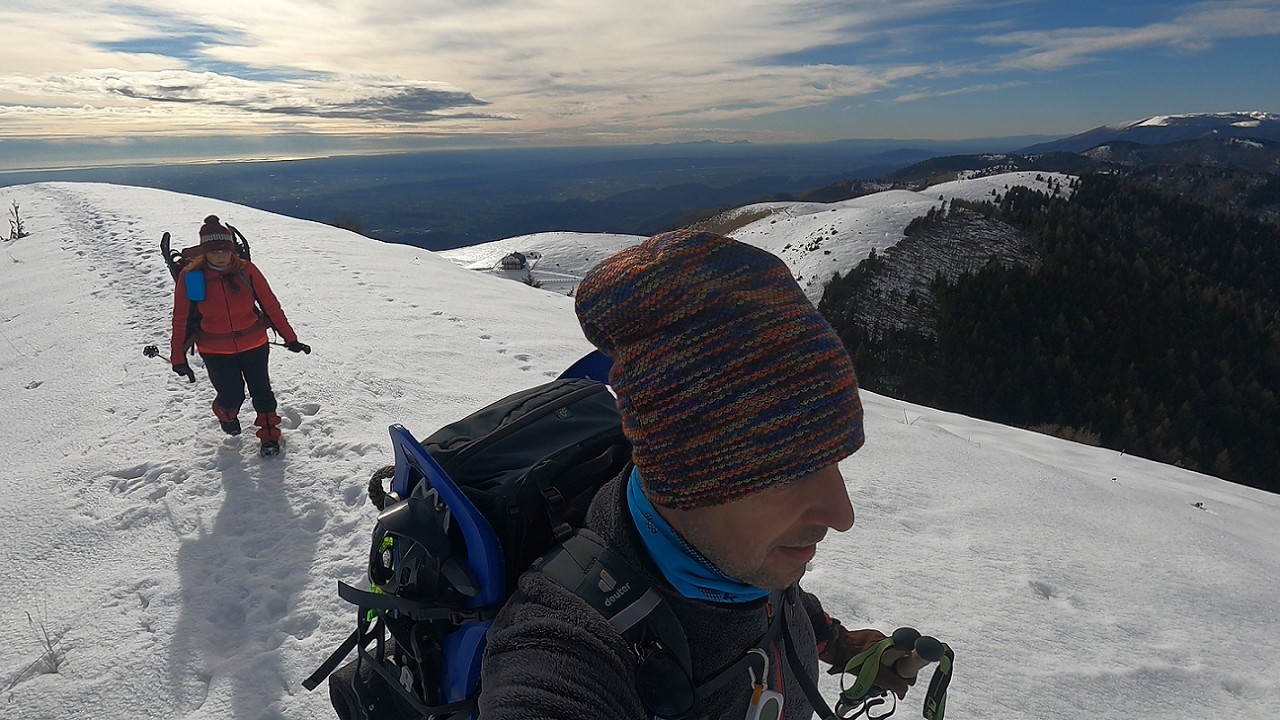 🌬❄⛰ Vento, neve e grandi panorami - Dal Pian de le Femene al monte Pozze