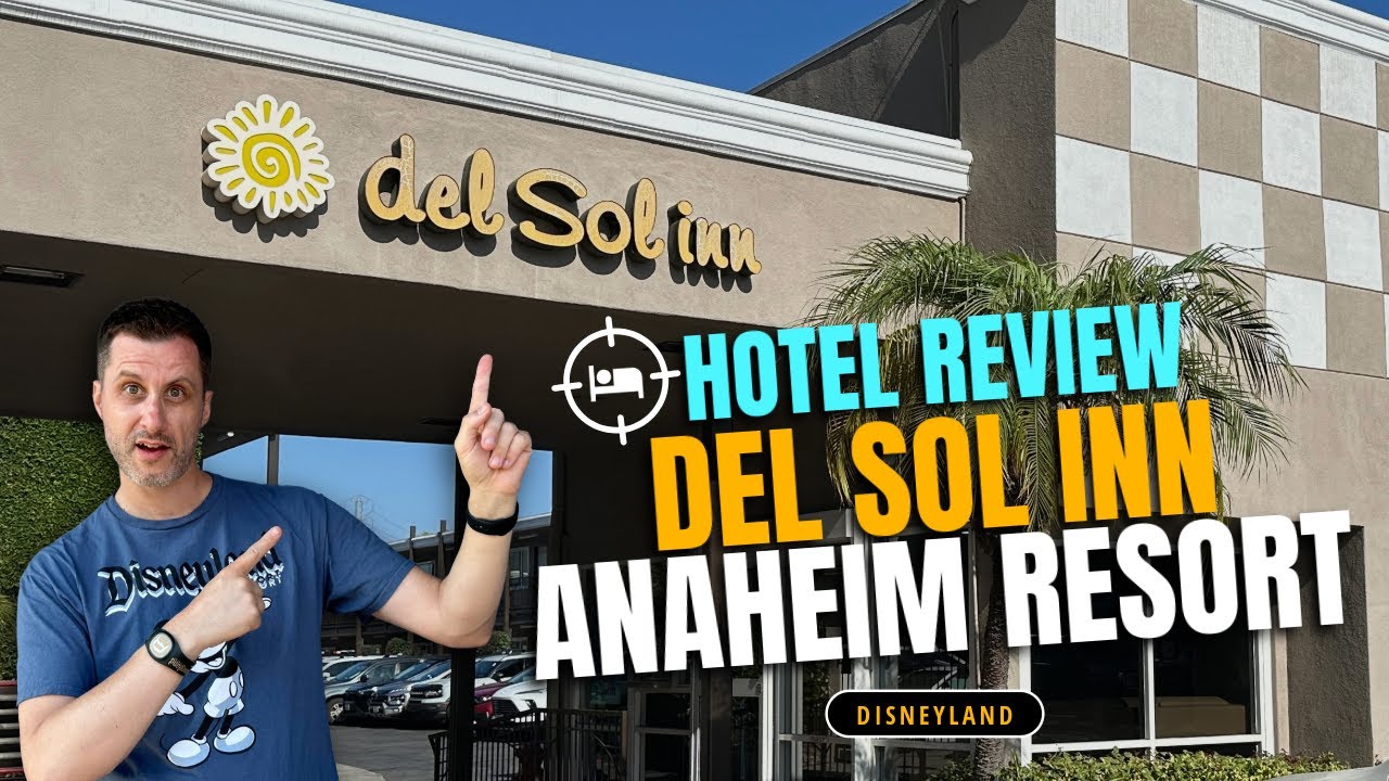 Обзор курортного отеля Del Sol Inn Anaheim | Диснейленд Курорт | Анахайм, Калифорния