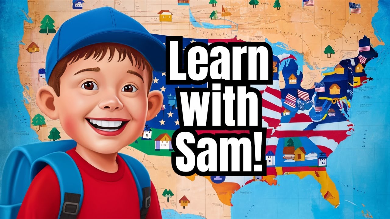 Amazing 4K Interactive History & Geography for Kids! Educational Video for Kids