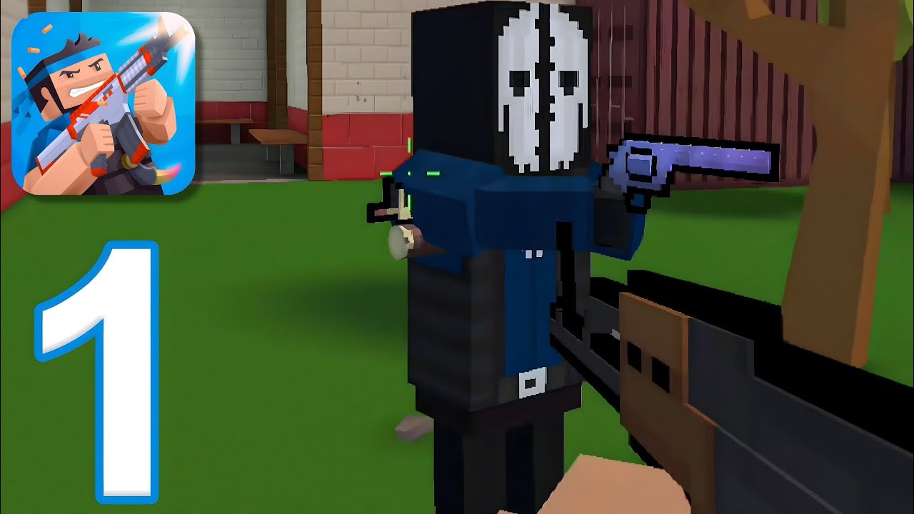 Block Strike - Gameplay Walkthrough Part 1 - Tutorial (iOS, Android)