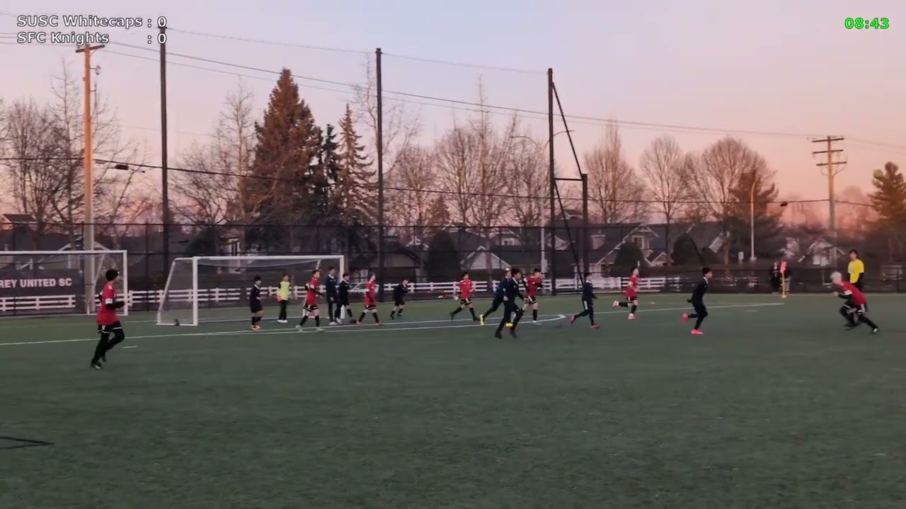 01/24/25 SUSC Whitecaps vs. SFC Knights: 10 - 1 (Win)