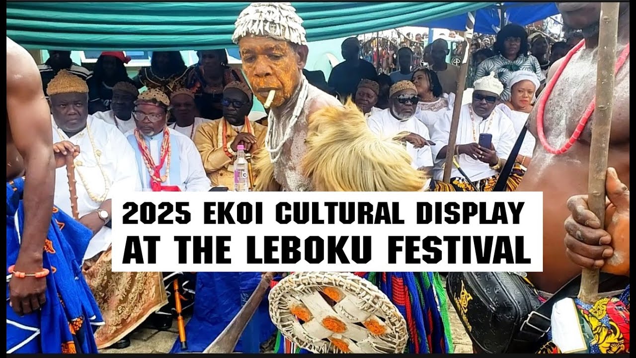2025 EKOI CULTURAL DISPLAY - LEBOKU FESTIVAL
